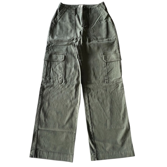 Universal Thread Pants - Universal Thread Olive Green Wide Leg Cargo/Utility Pants size 2